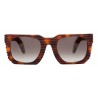 Kuboraum - Mask U3 - Havana - U3 HS LY - Sunglasses - Kuboraum Eyewear