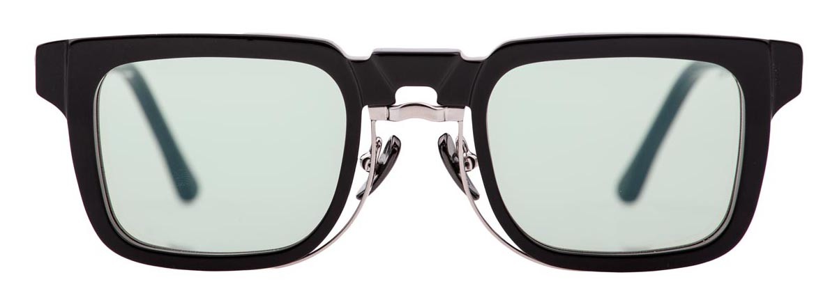 Mask N4 - Black Shine - N4 BS - Sunglasses - Kuboraum Eyewear