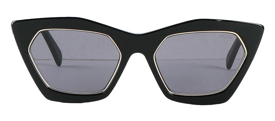 Emilio Pucci - Black Round Sunglasses - 46549546RU - Sunglasses - Emilio  Pucci Eyewear - Avvenice