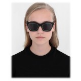 Emilio Pucci - Black and Gold Cat-Eye Sunglasses - 46592166DP - Sunglasses - Emilio Pucci Eyewear