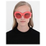 Emilio Pucci - Pink Round Sunglasses - 46592169IT - Sunglasses - Emilio Pucci Eyewear