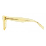 Emilio Pucci - Yellow and Gold Cat-Eye Sunglasses - 46592174OS - Sunglasses - Emilio Pucci Eyewear