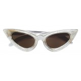 Kuboraum - Mask Y3 - Silver - Y3 BMAR - Sunglasses - Kuboraum Eyewear
