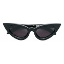 Kuboraum - Mask Y3 - Black Shine - Y3 BS - Sunglasses - Kuboraum Eyewear