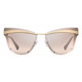 Prada - Prada Cinéma - Pale Rose Gold Sand Cat Eye Sunglasses - Prada Cinéma Collection - Sunglasses - Prada Eyewear