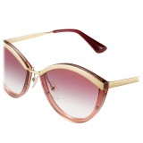Prada - Prada Cinéma - Gray Crystal Rose Sunglasses - Prada Cinéma Collection - Sunglasses - Prada Eyewear
