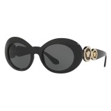 Versace - Sunglasses Versace Medusa 69 Ovals - Black - Sunglasses - Versace Eyewear