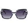 Emilio Pucci - Blue Square Sunglasses - 46549537VR - Sunglasses - Emilio Pucci Eyewear