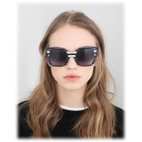 Emilio Pucci - Blue Square Sunglasses - 46549537VR - Sunglasses - Emilio Pucci Eyewear
