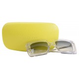 Emilio Pucci - Transparent Square Sunglasses - 46549549BB - Sunglasses - Emilio Pucci Eyewear