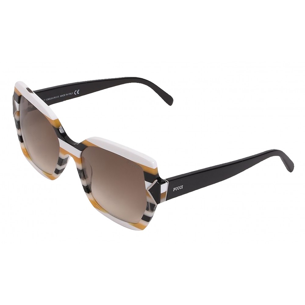 Sunglasses Emilio Pucci White in Plastic - 34944012