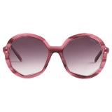 Emilio Pucci - Grey Round Sunglasses - 46576916GQ - Sunglasses - Emilio Pucci Eyewear