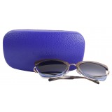 Emilio Pucci - Red and Blue Cat-Eye Sunglasses - 46549558OA - Sunglasses - Emilio Pucci Eyewear