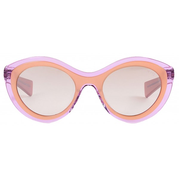 Emilio Pucci - Orange Cat-Eye Sunglasses - 46576926AD - Sunglasses - Emilio Pucci Eyewear