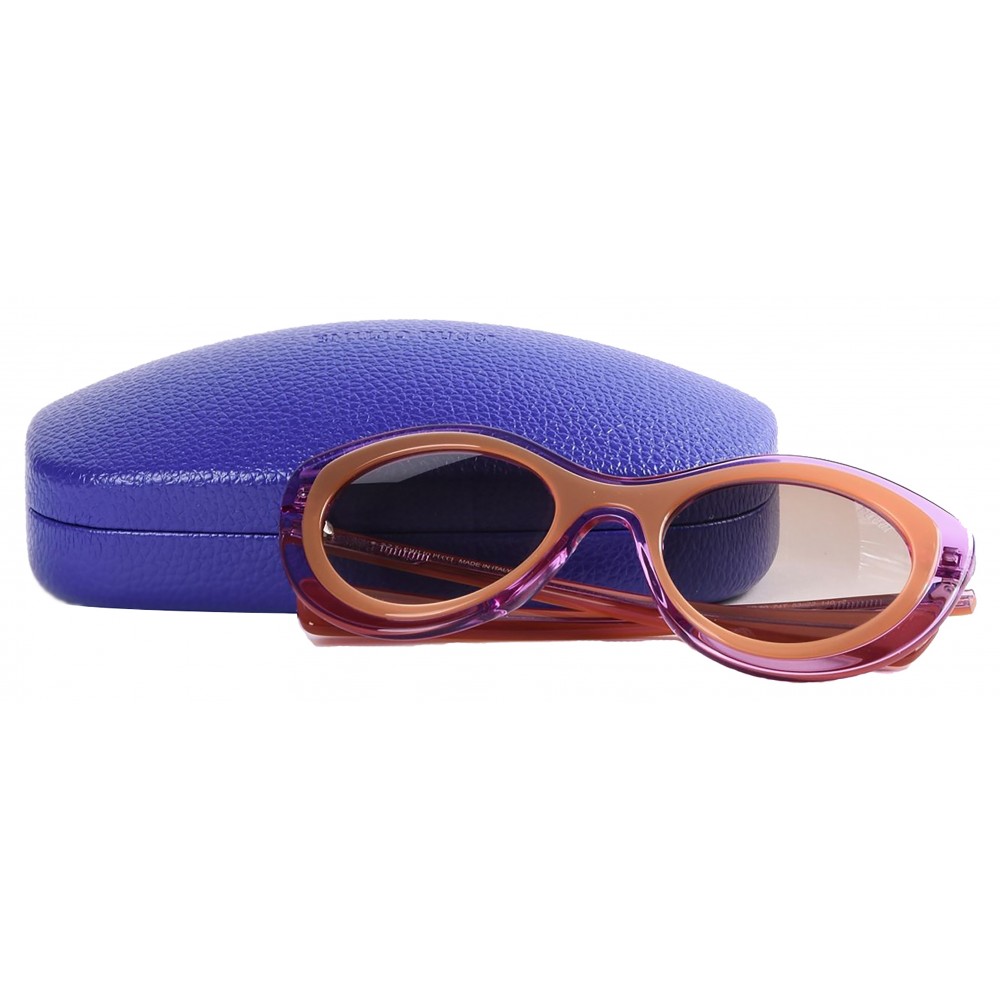 Emilio Pucci - Orange Cat-Eye Sunglasses - 46576926AD - Sunglasses ...