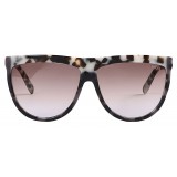 Emilio Pucci - Havana Mask Sunglasses - 46576928IB - Sunglasses - Emilio Pucci Eyewear