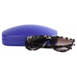 Emilio Pucci - Havana Mask Sunglasses - 46576928IB - Sunglasses - Emilio Pucci Eyewear