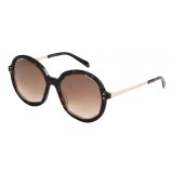 Emilio Pucci - Brown Round Sunglasses - 46576934SL - Sunglasses - Emilio Pucci Eyewear