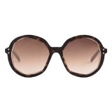 Emilio Pucci - Occhiali da Sole Rotondi Marroni - 46576934SL - Occhiali da Sole - Emilio Pucci Eyewear