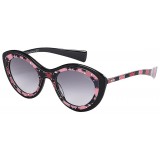 Emilio Pucci - Havana Cat-Eye Sunglasses - 46576935EV - Sunglasses - Emilio Pucci Eyewear