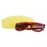 Emilio Pucci - Red Mask Sunglasses - 46576936TP - Sunglasses - Emilio Pucci Eyewear