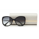 Jimmy Choo - Lila - Black Square Frame Sunglasses - Sunglasses - Jimmy Choo Eyewear