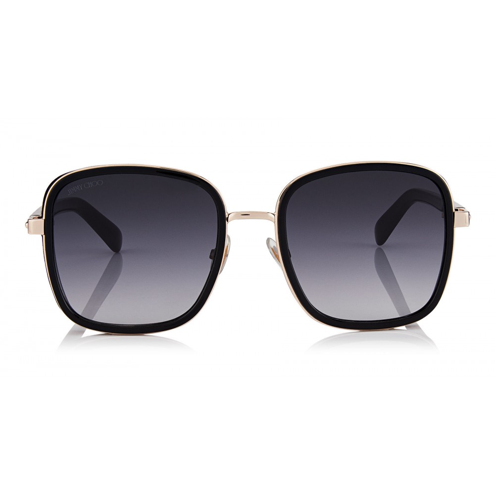 Jimmy choo best sale sunglasses black