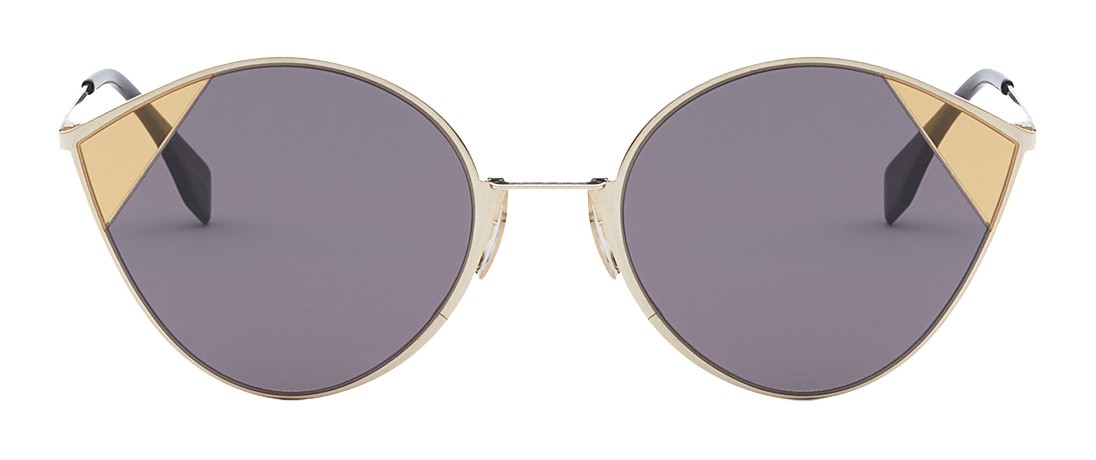 fendi cut eye sunglasses