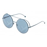 Fendi - Run Away - Green Oversize Sunglasses - Sunglasses - Fendi Eyewear