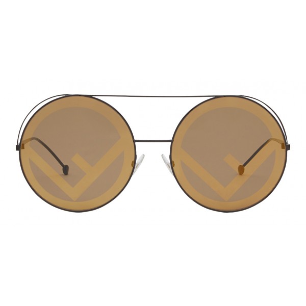 fendi sunglasses brown