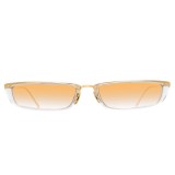 Linda Farrow - 838 C6 Rectangular Sunglasses - Clear - Linda Farrow Eyewear