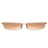 Linda Farrow - 838 C4 Rectangular Sunglasses - Ash - Linda Farrow Eyewear