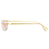 Linda Farrow - 838 C6 Rectangular Sunglasses - Clear - Linda Farrow Eyewear