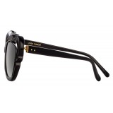 Linda Farrow - 824 C1 Cat Eye Sunglasses - Black - Linda Farrow Eyewear