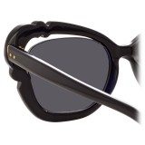 Linda Farrow - 824 C1 Cat Eye Sunglasses - Black - Linda Farrow Eyewear