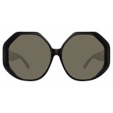 Linda Farrow - 780 C1 Oversized Sunglasses - Black - Linda Farrow Eyewear