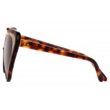 Linda Farrow - 736 C2 Cat Eye Sunglasses - Tortoise - Linda Farrow Eyewear