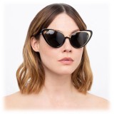 Linda Farrow - 736 C1 Cat Eye Sunglasses - Black - Linda Farrow Eyewear