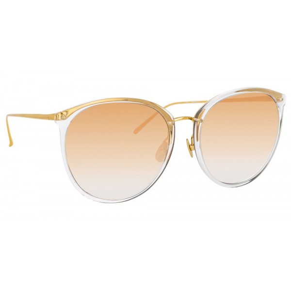 Linda Farrow - 747 C15 Oversized Sunglasses - Clear - Linda Farrow Eyewear