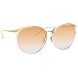 Linda Farrow - 747 C15 Oversized Sunglasses - Clear - Linda Farrow Eyewear