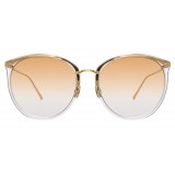 Linda Farrow - 747 C15 Oversized Sunglasses - Clear - Linda Farrow Eyewear