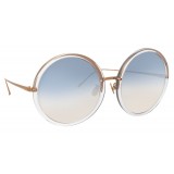 Linda Farrow - 457 C32 Round Sunglasses - Clear - Linda Farrow Eyewear