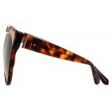 Linda Farrow - 790 C2 Oversized Sunglasses - Tortoise - Linda Farrow Eyewear