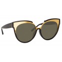 Linda Farrow - 790 C1 Oversized Sunglasses - Black - Linda Farrow Eyewear