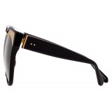 Linda Farrow - 790 C1 Oversized Sunglasses - Black - Linda Farrow Eyewear