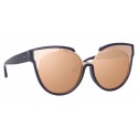 Linda Farrow - 790 C7 Oversized Sunglasses - Navy - Linda Farrow Eyewear