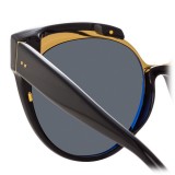 Linda Farrow - 790 C1 Oversized Sunglasses - Black - Linda Farrow Eyewear