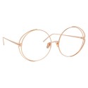 Linda Farrow - 816 C11 Round Optical Frames - Rose Gold - Linda Farrow Eyewear