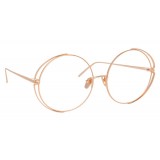 Linda Farrow - 816 C11 Round Optical Frames - Rose Gold - Linda Farrow Eyewear