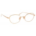 Linda Farrow - 796 C3 Cat Eye Optical Frames - Rose Gold - Linda Farrow Eyewear